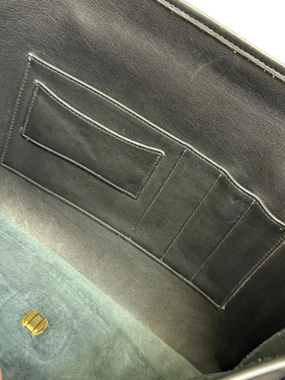 Coach 5266 beekman vintage y2k briefcase black gloves leather